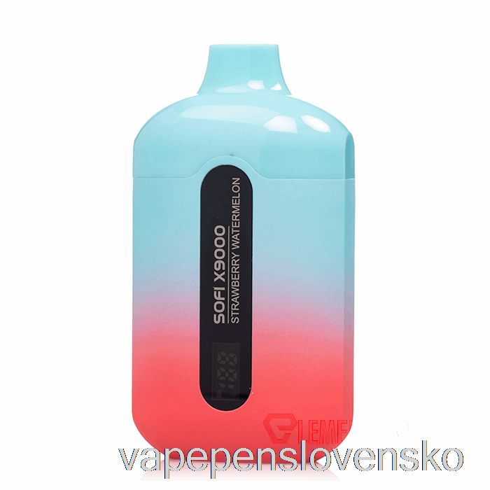 Sofi X9000 0% Nulový Nikotín Inteligentný Jednorazový Jahodový Melónový Vape Bez Nikotinu